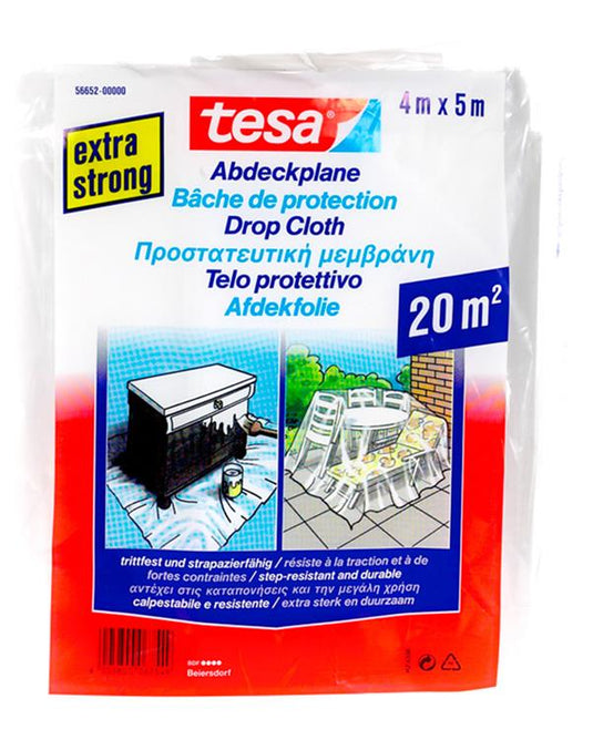 Tesa 1004689 - afdekfolie extra str.20m2 | 5 stuks