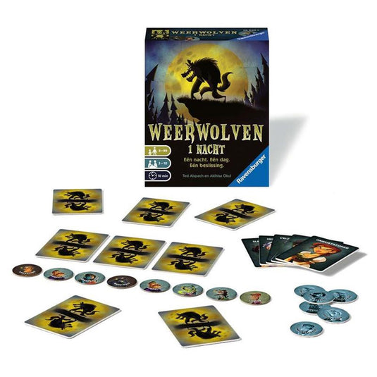Ravensburger weerwolven 1 nacht kaartspel