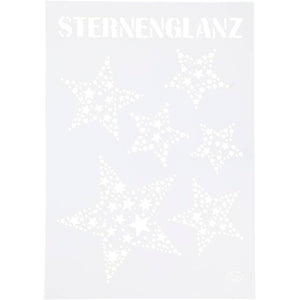 Https: www.cchobby.nl flexibel-sjabloon-sterren-a4-vel-210x297-mm-1-stuk