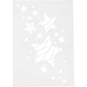 Https: www.cchobby.nl flexibel-sjabloon-sterren-a4-vel-210x297-mm-1-stuk-26979