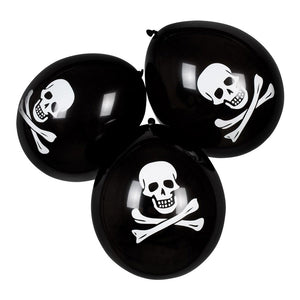 Boland piraten ballonnen, 6st.