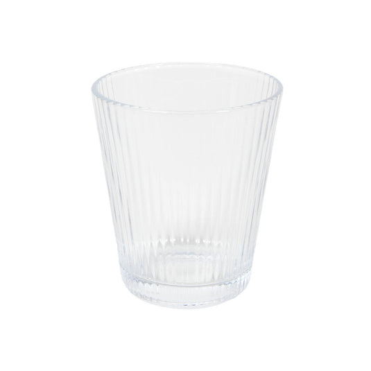 Drinkglas lines clear 335ml ø9x10cm 6st