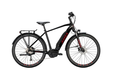 Kayza elektrische trekkingfiets talik dry 4 mod. 22 ebike talik dry 28 52 diam. 9sp black red