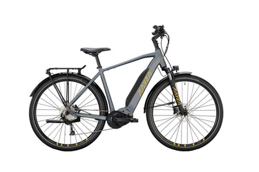 Kayza elektrische trekkingfiets talik dry 6 mod. 22 ebike talik dry 6 28 52 diam.9sp grey gold