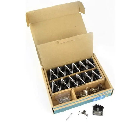 Shimano brake pads j04c-mf metal workshop packaging with 25 pieces