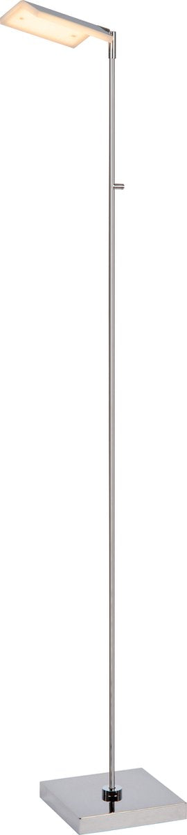Lucide aaron - leeslamp - led dimbaar - cct - 1x12w 2700k 4000k - chroom