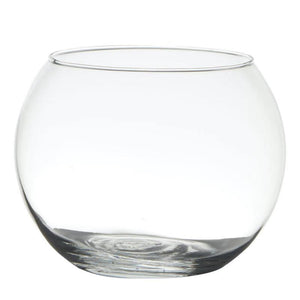 Hakbijl glass glazen bubble bol vaas ø16xh13cm