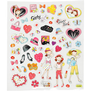 Https: www.cchobby.nl stickers-meidendingen-vel-15x16-5-cm-1-vel
