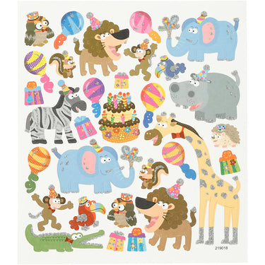 Http: www.cchobby.nl stickers-dieren-verjaardag-vel-15x16-5-cm-1-vel