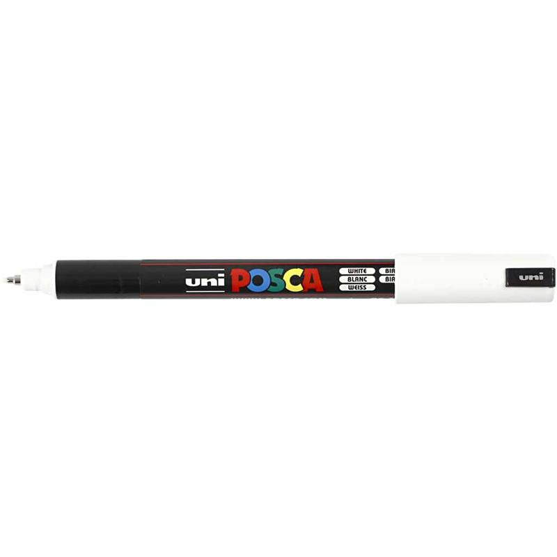 Load image into Gallery viewer, Uni posca marker pc-1mr wit - extra fine 0,7mm

