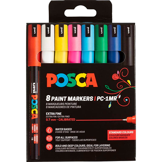 Https: www.cchobby.nl posca-marker-afm-pc-1mr-lijndikte-0-7-mm-extra-fijn-8-stuk-1-stuk