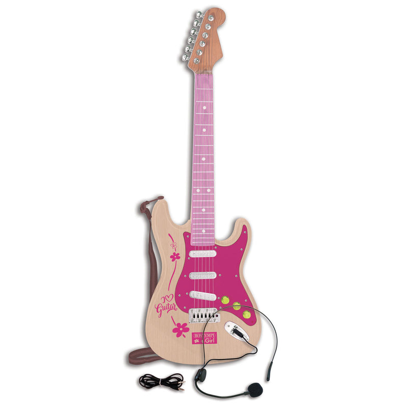 Load image into Gallery viewer, Bontempi Elektrische Gitaar Roze
