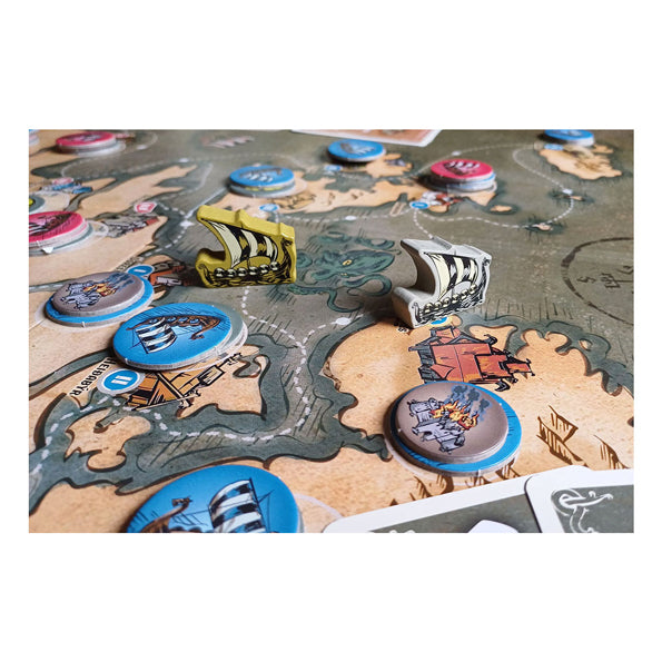 Load image into Gallery viewer, Tactic vikings' tales: edge of the world bordspel
