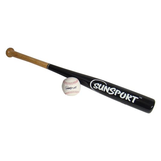 Tactic bex sunsport honkbalknuppel met bal, 71cm