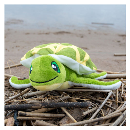 Tactic save the sea schildpad konna – zachte knuffel 20x10x7 cm – pluche zeedier – inclusief adoptiecertificaat – speelgoed vanaf 0 jaar – schildpad knuffeldier – ontdek de wereld van zeedieren - inclusief gratis app