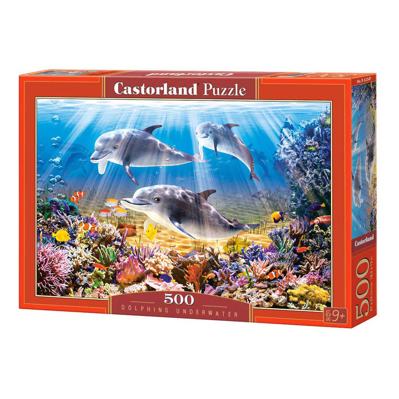 Load image into Gallery viewer, Selecta castorland legpuzzel dolphins underwater, 500st.
