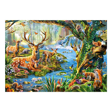 Castorland legpuzzel forest life, 500st.