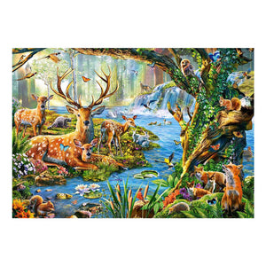 Castorland legpuzzel forest life, 500st.