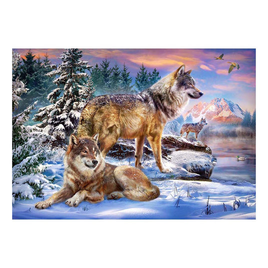 Selecta castorland legpuzzel wolfish wonderland, 500st.