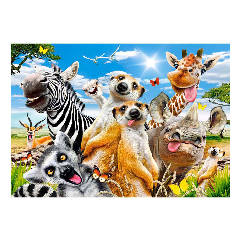 Afbeelding laden in galerijviewer, Castorland legpuzzel african selfie, 500st.
