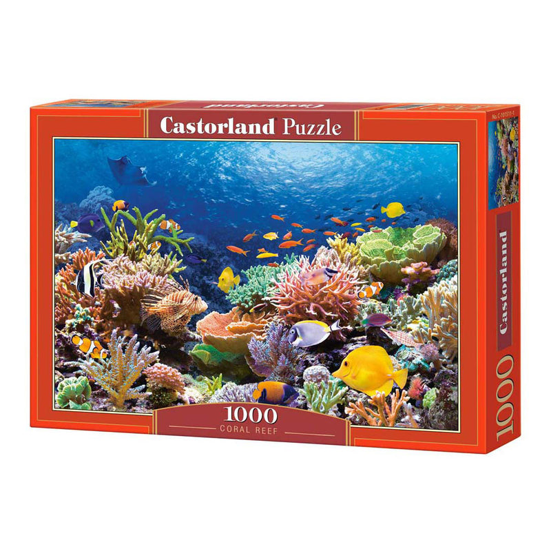 Load image into Gallery viewer, Castorland legpuzzel coral reef fishes, 1000st.
