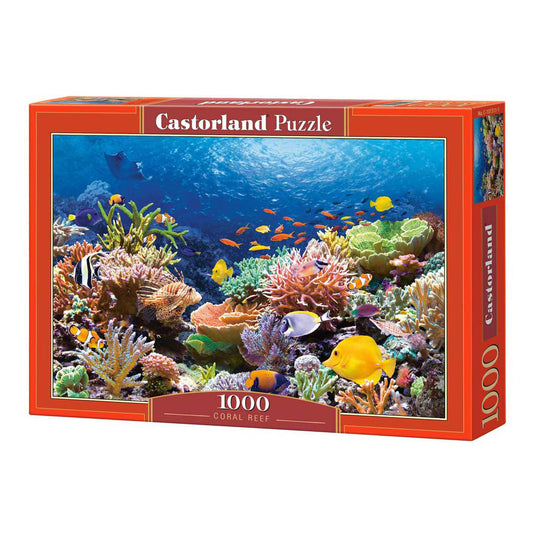 Castorland legpuzzel coral reef fishes, 1000st.