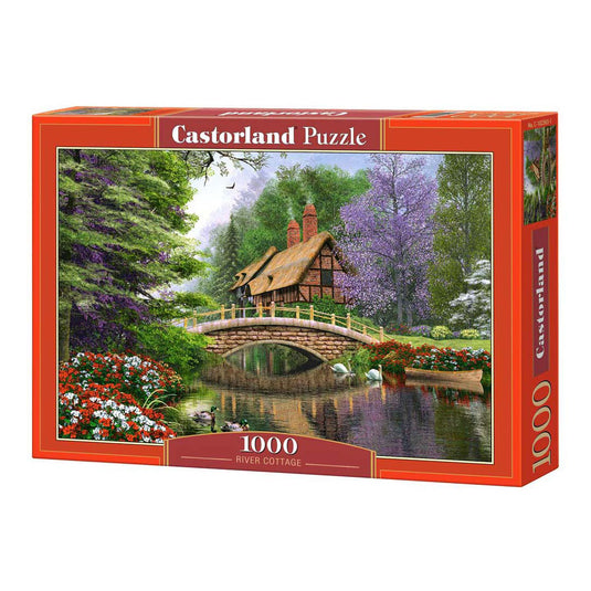 Castorland legpuzzel river cottage, 1000st.