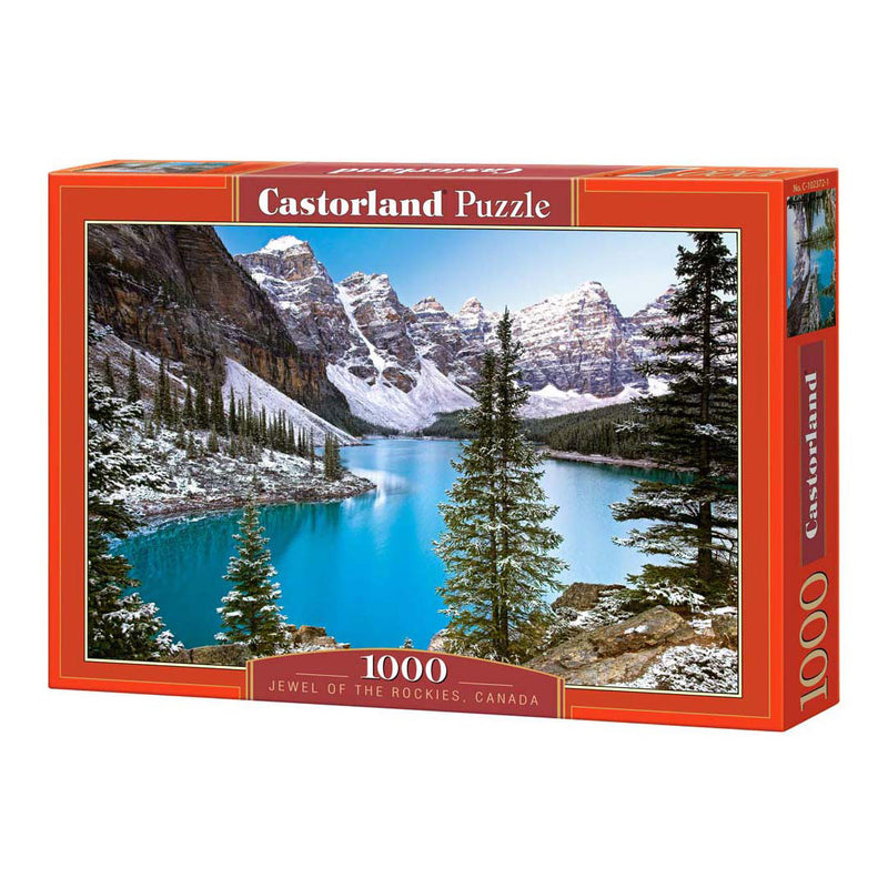 Load image into Gallery viewer, Selecta castorland legpuzzel the jewel of the rockies canada, 1000st.
