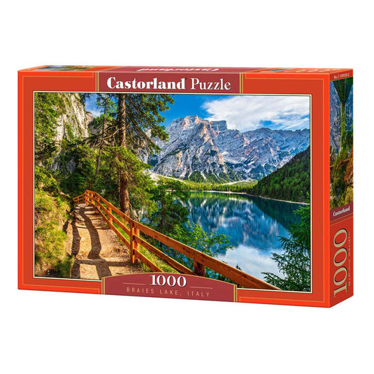 Castorland legpuzzel braies lake italy , 1000st.