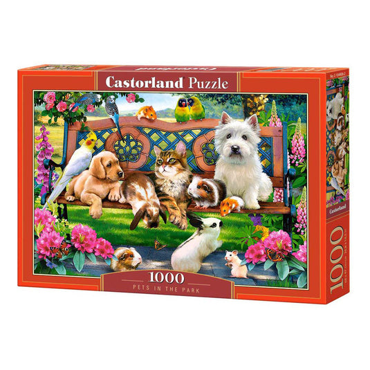 Castorland legpuzzel pets in the park, 1000st.