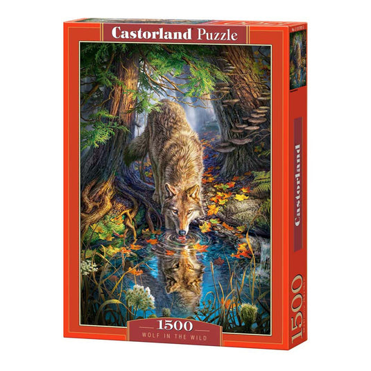 Castorland legpuzzel wolf in the wild, 1500st.