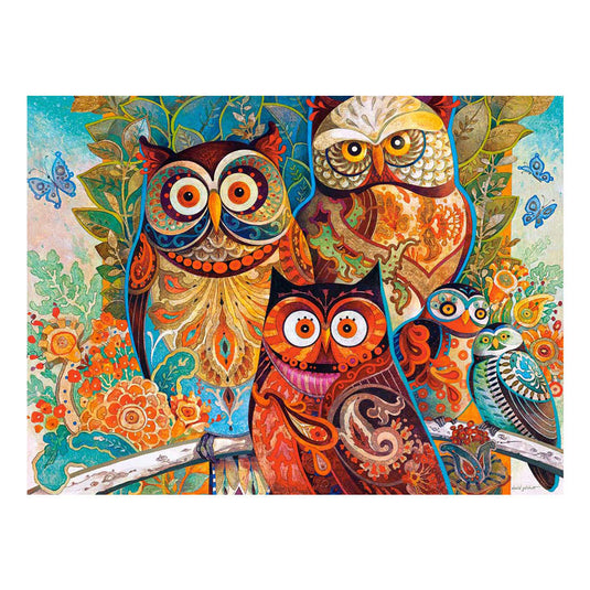 Selecta castorland legpuzzel owls, 2000st.