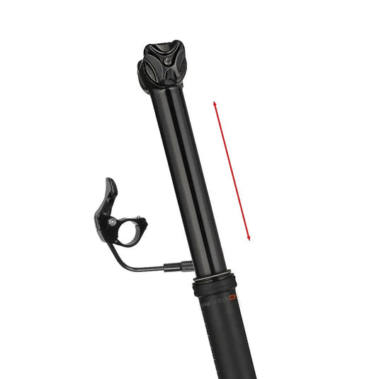 Ergotec seatpost viper up down s 31.6 x 402 80mm 40mm