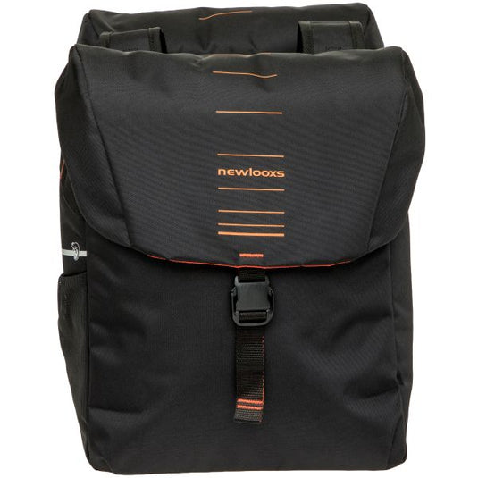 Burgers - new looxs new looxs vigo 536.156 zwart oranje dubbeltas 40l