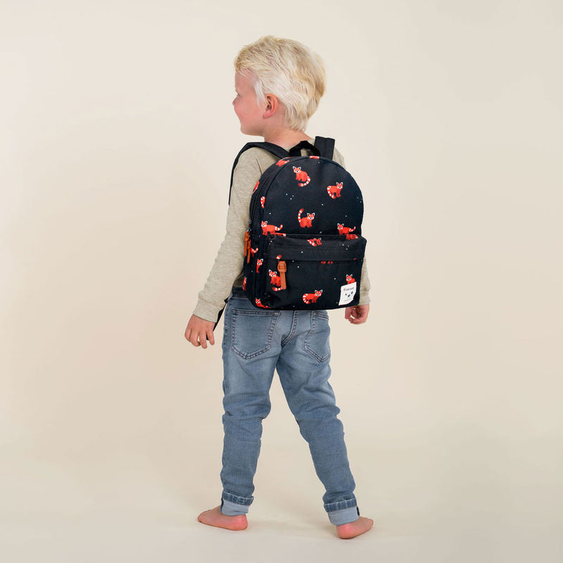 Load image into Gallery viewer, Kidzroom Rugzak To The Zoo Zwart
