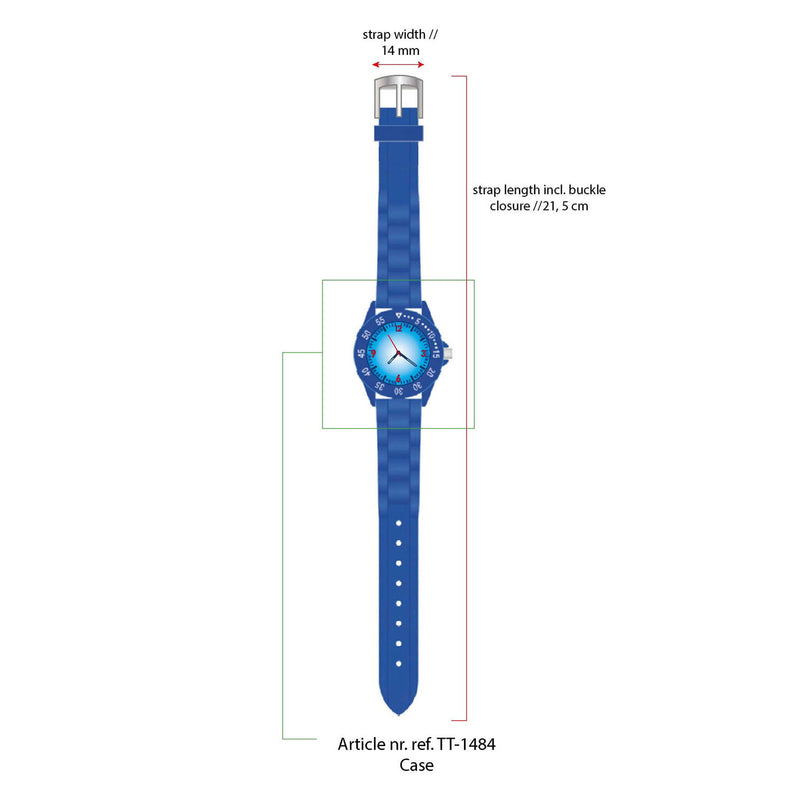 Load image into Gallery viewer, Vadobag horloge bluey kids time

