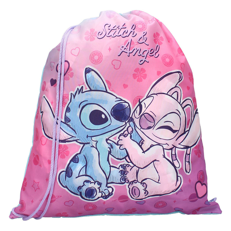 Load image into Gallery viewer, Vadobag gymtas stitch hello cutie
