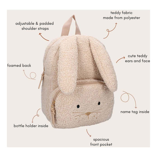 Kidzroom rugzak pisa comfort friends konijn