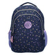 Milky kiss rugzak dotted delight paars gouden stippen, 3-vaks