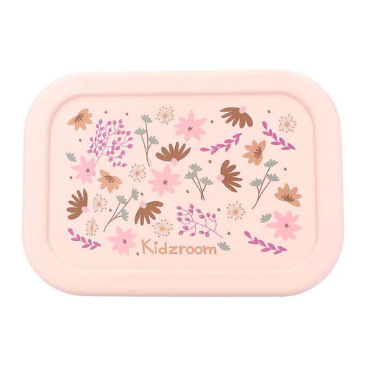 Kidzroom enchanted memories lunchbox - roze - bloemen