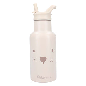 Kidzroom drinkfles sweet sips teddybeer, 350ml