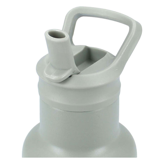 Kidzroom sweet cuddles - schoolbeker en drinkfles - 350ml - stainless steel - auto's - groen