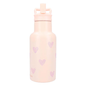 Kidzroom drinkfles sweet sips hartjes, 350ml