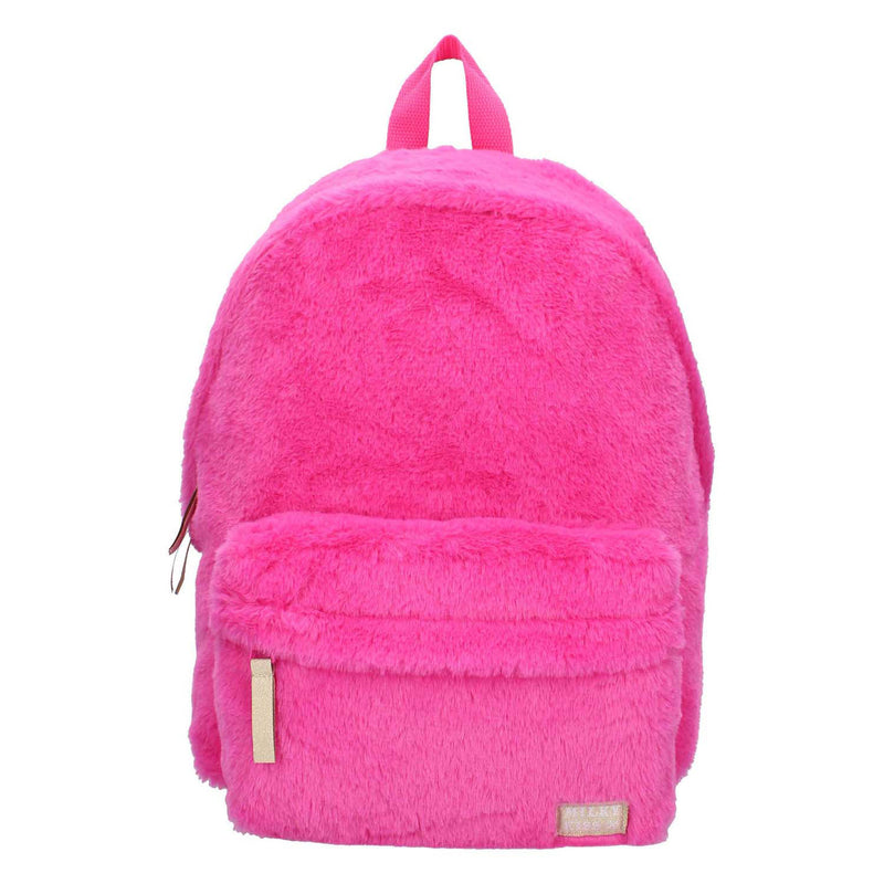 Load image into Gallery viewer, Milky kiss rugzak the wow factor fluffy roze
