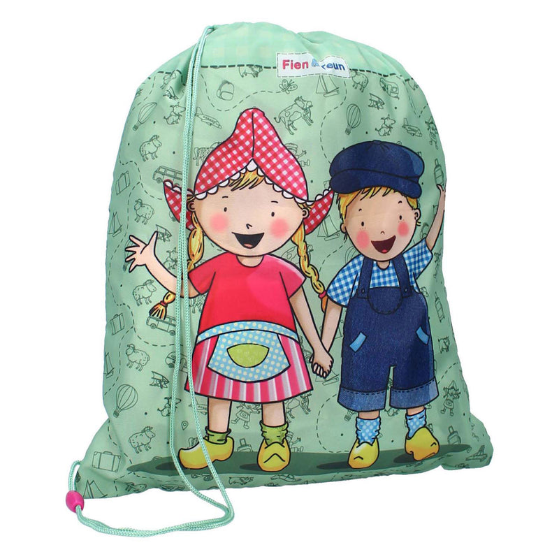 Load image into Gallery viewer, Vadobag fien en teun gymtas dierenvriendjes
