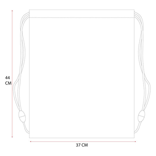 Vadobag fien en teun gymtas dierenvriendjes