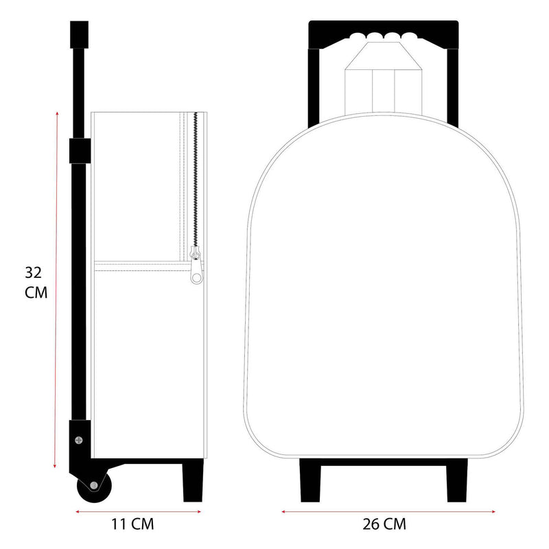 Load image into Gallery viewer, Vadobag avengers 3d trolley rugzak great escapes
