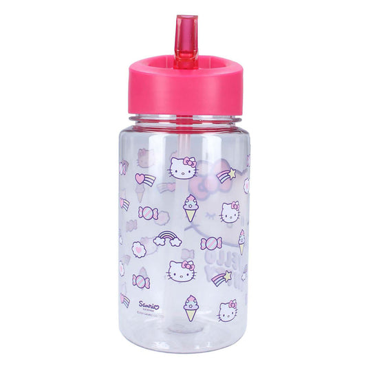 Vadobag hello kitty drinkfles - drink up - 450 ml - schoolbeker