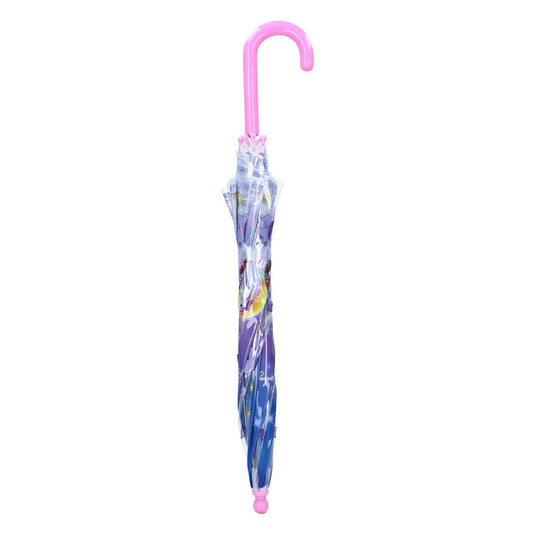 Vadobag unicorn academy rainy days paraplu - paars transparant - 60 x 71 x 71 cm - kinderparaplu - sophia wildstar