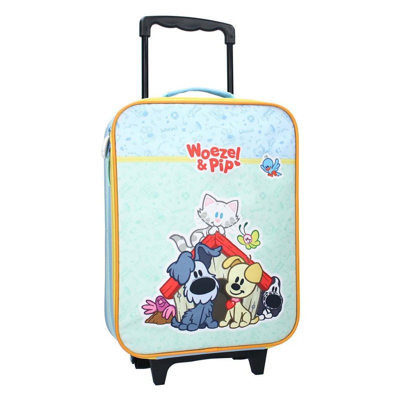 Load image into Gallery viewer, Vadobag woezel pip trolley koffer made to roll
